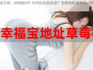 幸福宝引导：XFB88XYF 为何如此受欢迎？怎样找到适合自己的幸福宝？