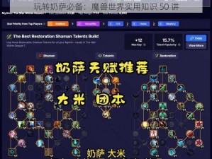 玩转奶萨必备：魔兽世界实用知识 50 讲