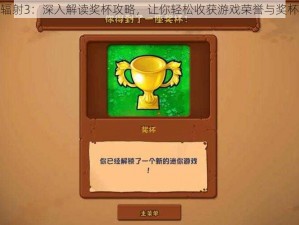 辐射3：深入解读奖杯攻略，让你轻松收获游戏荣誉与奖杯