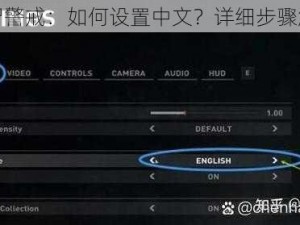 僵尸警戒：如何设置中文？详细步骤解析