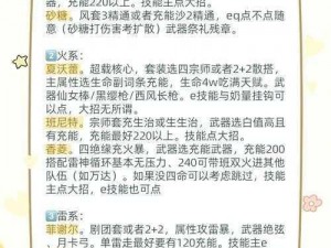 神谕幻想好感度提升秘籍：提升角色亲密度的实用技巧