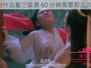 为什么看三级黄 60 分钟需要那么久？