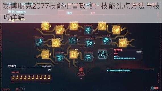 赛博朋克2077技能重置攻略：技能洗点方法与技巧详解