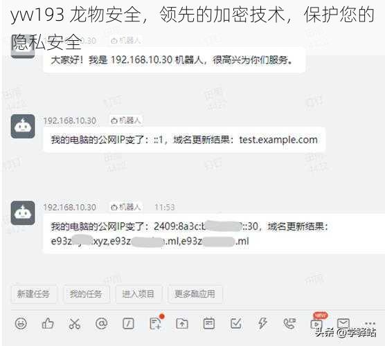 yw193 龙物安全，领先的加密技术，保护您的隐私安全