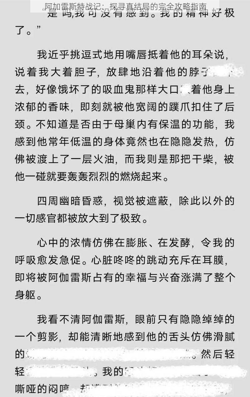 阿加雷斯特战记：探寻真结局的完全攻略指南