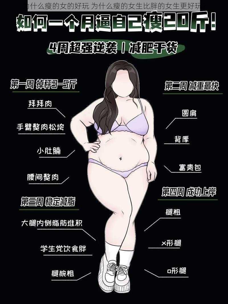 为什么瘦的女的好玩 为什么瘦的女生比胖的女生更好玩？