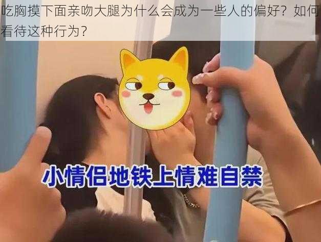 吃胸摸下面亲吻大腿为什么会成为一些人的偏好？如何看待这种行为？