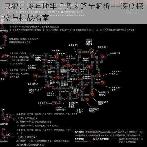 只狼：废弃地牢任务攻略全解析——深度探索与挑战指南