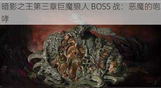 暗影之王第三章巨魔狼人 BOSS 战：恶魔的咆哮