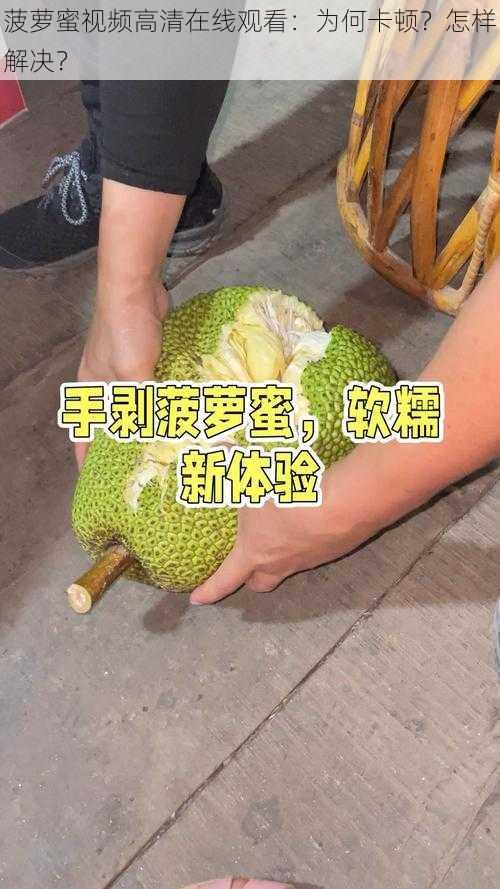 菠萝蜜视频高清在线观看：为何卡顿？怎样解决？