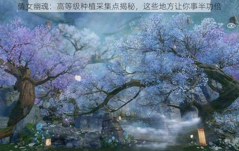 倩女幽魂：高等级种植采集点揭秘，这些地方让你事半功倍